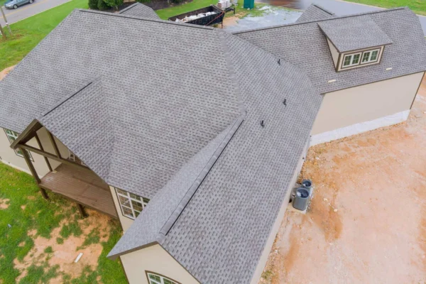 New Light grey roof